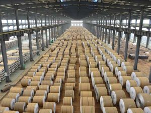 Aluminum coil warehouse for export