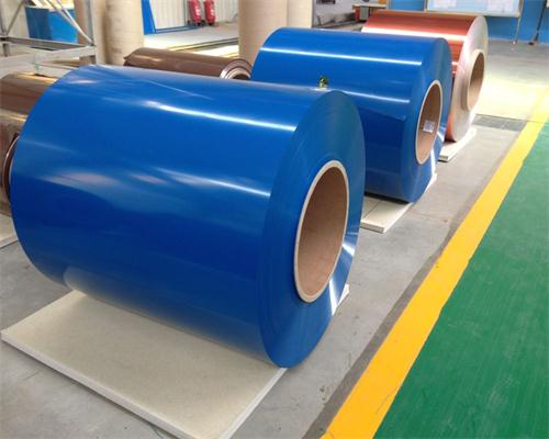 color coated prepainted aluminum coil